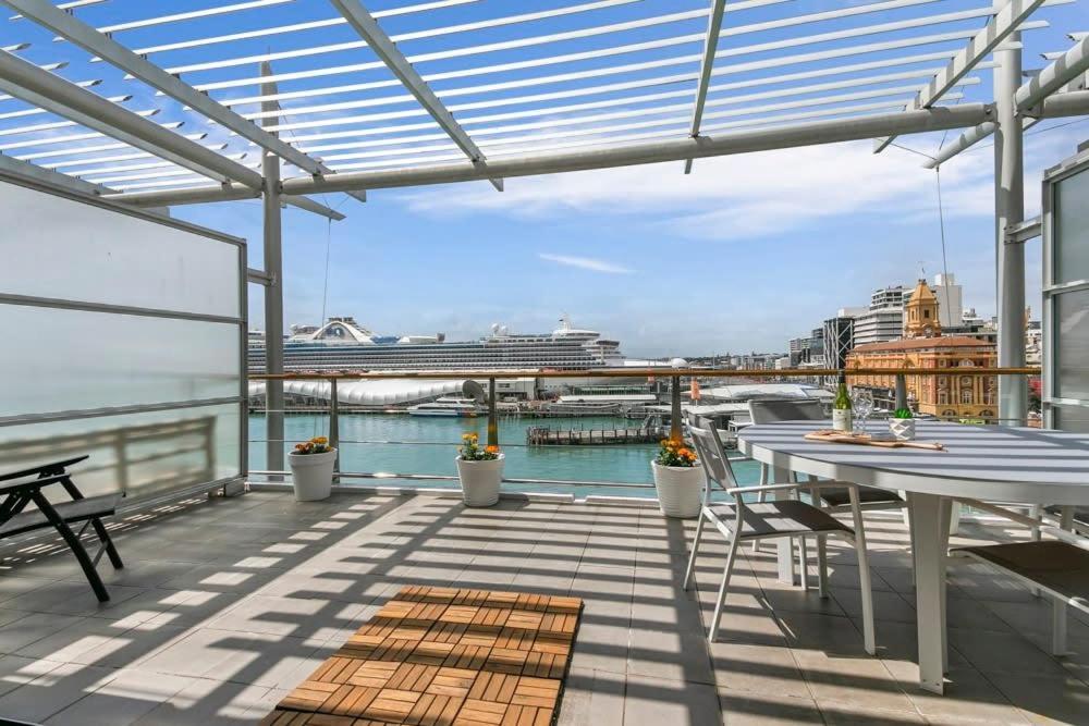 Spacious Water-Front Apartment -Princes Wharf 2219 Auckland Esterno foto